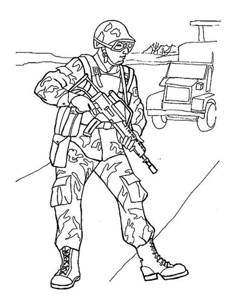 You can print or color them online at getdrawings.com for absolutely free. Soldier coloring pages