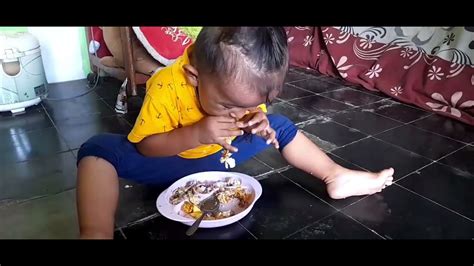 Bocil Mukbang Nasi Sama Telor Aja Lahap Bangettt Youtube