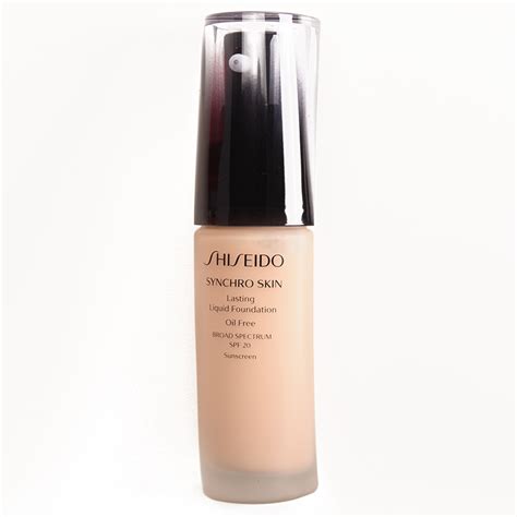 Shiseido Rose 2 Synchro Skin Lasting Liquid Foundation Spf 20 Review