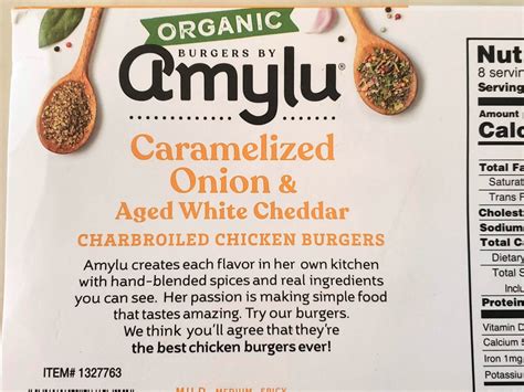 Costco Chicken Burgers AmyLu Healthy But Has Negatives