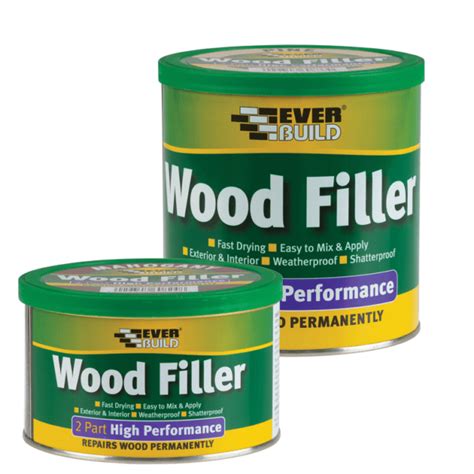 2 Part Wood Filler White 500g Stock Exe Building Supplies