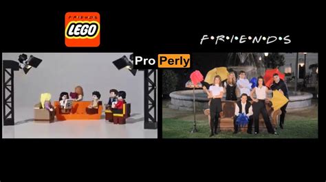 Friends Season 3 Intro Opening Credits Lego Comparission Youtube