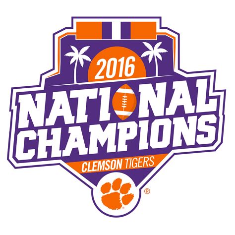 The Story Behind The Championship Logo Clemson Tigers Official