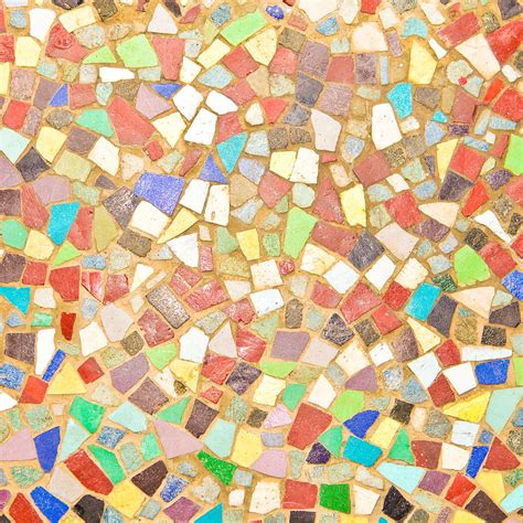 Mosaic Background Photograph By Tom Gowanlock