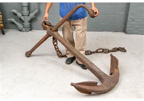 Rare And Massive Antique Maritime Ships Anchor At 1stdibs