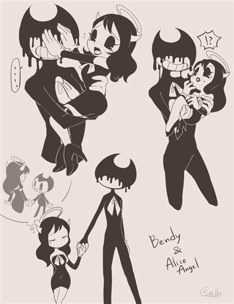 Bendy And The Ink Machine Alice Angel Face Atilacq