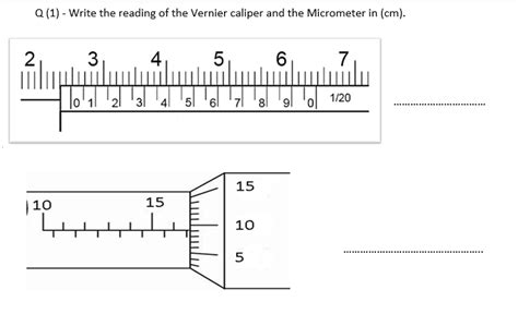 Micrometer Caliper Reading Exercises With Answers 21 Pages Summary In