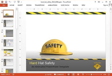 Safety Templates For Powerpoint Free