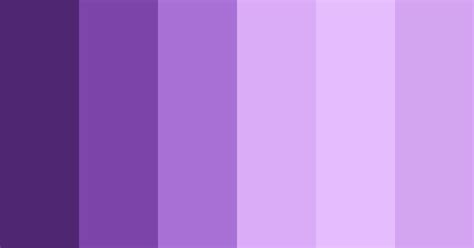 Purple Mania Color Scheme Monochromatic