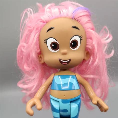 Nick Jr Bubble Guppies Splash And Surprise Molly Bath Doll Pink Hair Eur