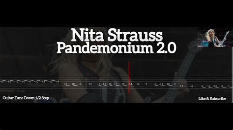 Nita Strauss Pandemonium Tab Guitar Youtube