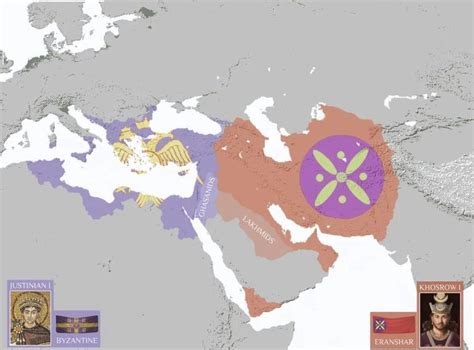 Sassanid Empire Map