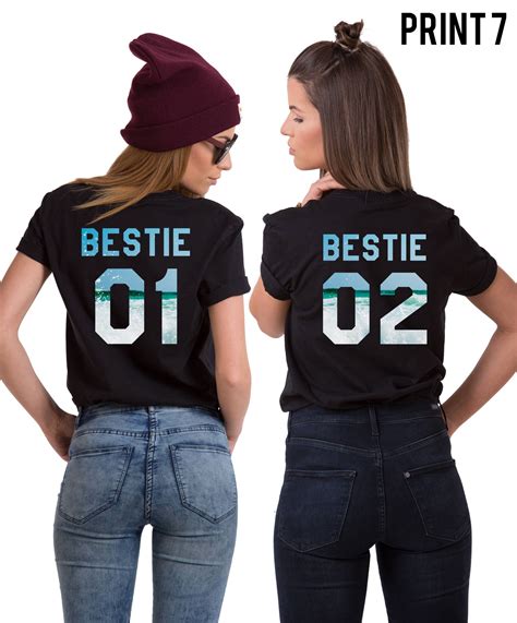 Bestie Shirts Bestie 01 Bestie 02 Shirts Bff Shirts Etsy Bff Shirts