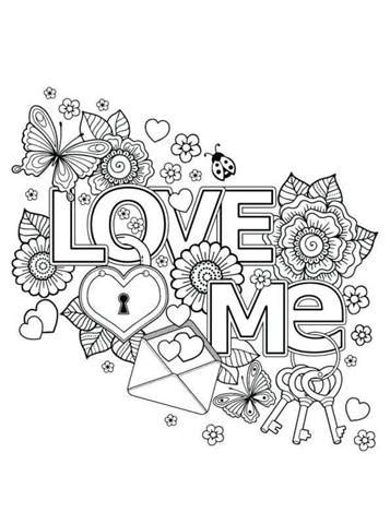 kids  funcom  coloring pages  valentine difficult