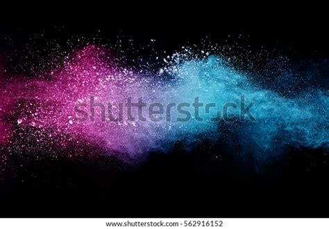 Abstract Powder Splatted Background Color Powder Stock Photo Edit Now