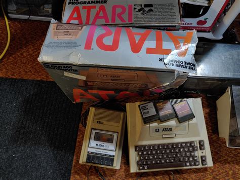 Also Picked Up This Atari 400 With After Market Keyboard And Tape Drive