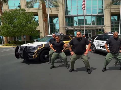 Las Vegas Police Officers Perform Dance For Asian Heritage Month