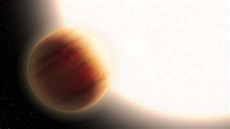 Giant Scorching Hot Alien Planet Has Yellow Skies Space