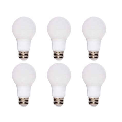 Ecosmart Led A19 E26 60w Equivalent A Line Light Bulb Dimmable Soft