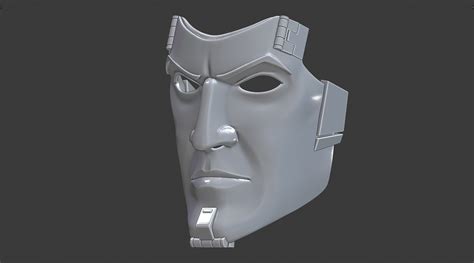 Stl File Handsome Jack Mask From Borderlands 2・3d Printable Model To