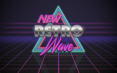 Wallpaper Id 1532763 1980s Retro Style Neon Vintage Synthwave