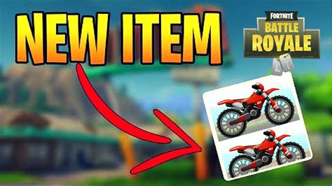 Fortnite All New Item The Mountain Bike Omg Solo Squad Victory Royale