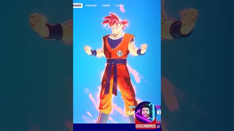 Goku En Fortnite Dragon Ball X Fortnite Youtube