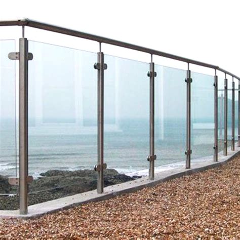 High Quality Stainless Steel Glass Balcony Railings Factory Glass