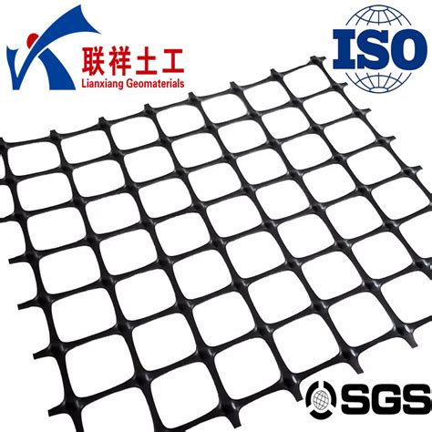 Pp Pe Biaxial Steel Plastic Reinforcement Geogrid With Good Price