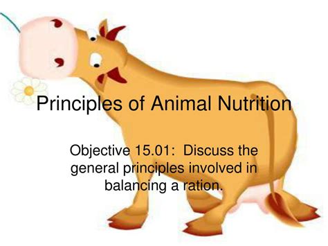 PPT - Principles of Animal Nutrition PowerPoint Presentation, free