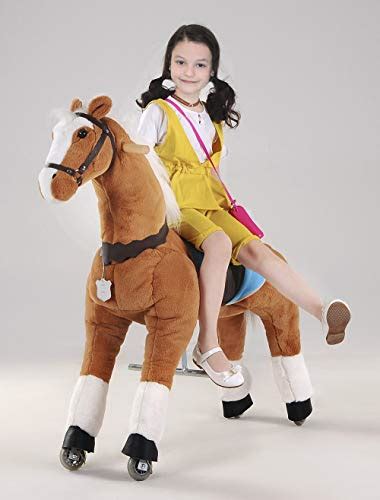 Buy Ufree Large Mechanical Rocking Horse Toy Bounce Up And Down Ride