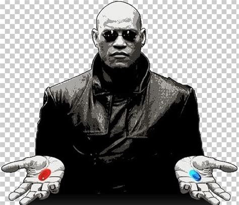 Morpheus The Matrix Neo Red Pill And Blue Pill Youtube Png Clipart