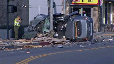 Fatal Crash Closes Portion Of Sunset Boulevard In West