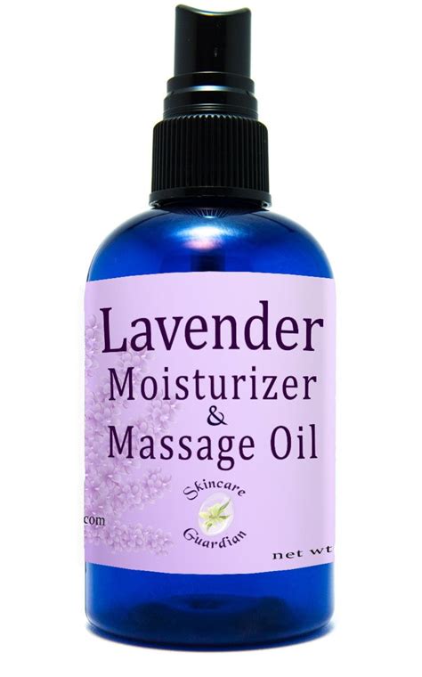 Lavender Moisturizer And Massage Oil 4 Oz Lovely Lavender Body Oil