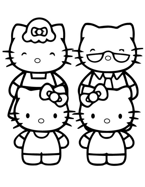 Free Printable Hello Kitty And Friends Coloring Pages Free Printable