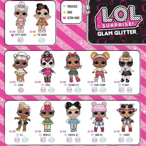 Lol Surprise Glitter Series Doll Lot Of 2 Dollar Poster