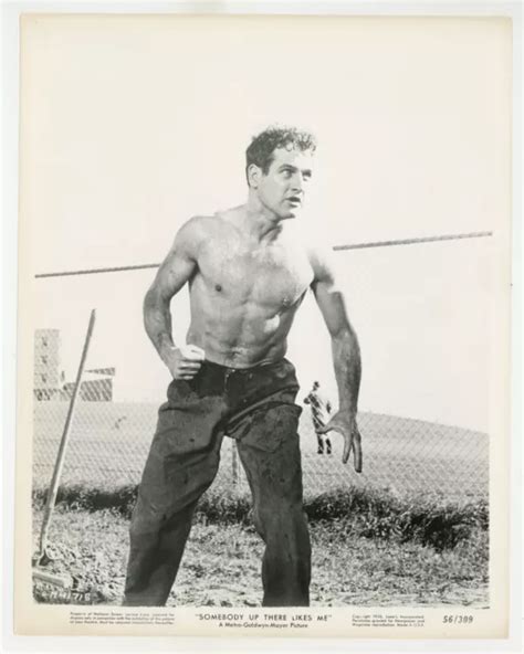 Paul Newman Original Photo Shirtless Bare Chested Handsome J Picclick
