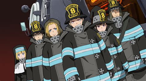 Fire Force Characters Special Fire Force Company 8 4k 37 Wallpaper