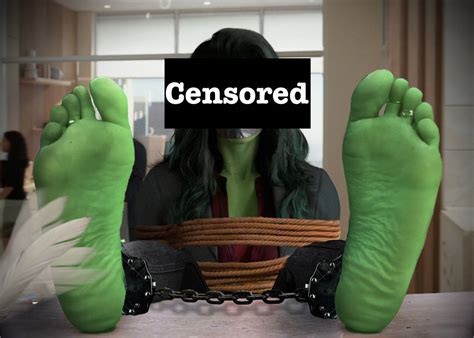 She Hulk Tickled Censored By Deviantlyjohn On Deviantart