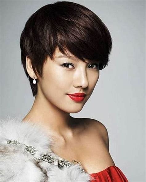 What do the autumn winter hair trends prescribe from the fashion shows and those proposed by the most famous we cannot talk about short haircuts trends winter 2021 without mentioning asymmetrical short haircuts! Pixie Haircuts for Asian Women | 18 Best Short Hairstyle ...