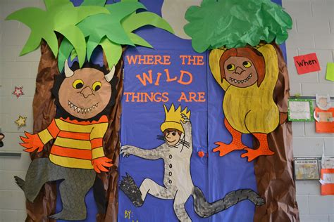 Where The Wild Things Are Monster Theme Classroom Preschool Art