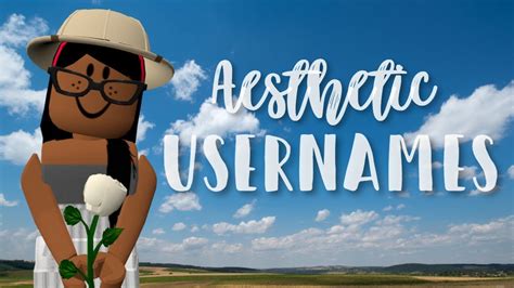 AESTHETIC USERNAMES FOR ROBLOX/ YOUTUBE | iiOrayzo - YouTube /r/roblox is not affiliated with roblox.com.
