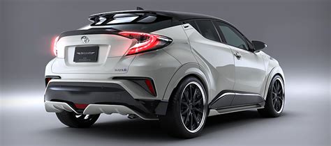 Aero body kits, wings, canards, spoilers and other exterior parts will customise the look of your japanese vehicle and can also improve performance on the track. ARTISAN SPIRITS TOYOTA CHR SPORTS LINE BLACK LABEL - JR Parts Centre