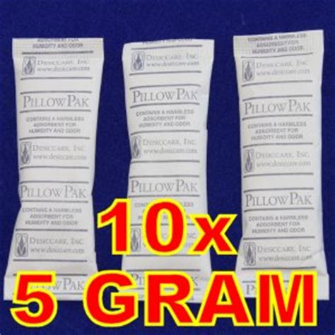 The best smell is no smell aka clean! 10 pack 5 Gram Silica Gel Desiccant Dry Pillow Pak Humidity / Odor Absorbant | eBay