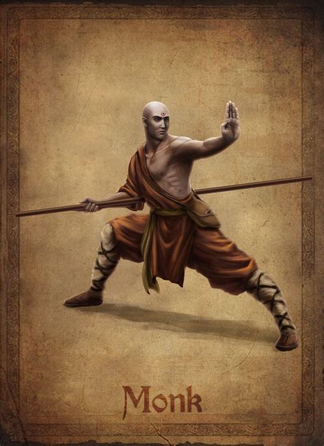 Monk Concept By Ninjart1st Fantasy Art Men Dungeons And Dragons