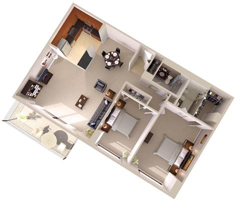 Two Bedroom Apartment Floor Plan With Dimensions Midnight Dreamers