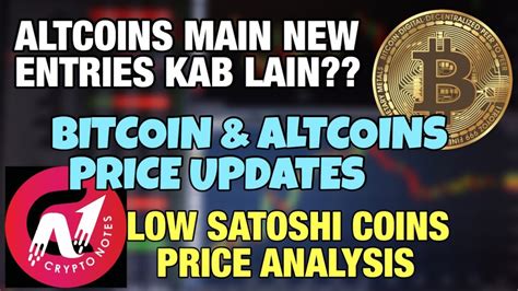 One dollar is worth 43 sats. Bitcoin and Altcoin latest price updates | Low satoshi coins price analysis hindi - eBitcoin Times