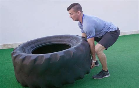 Crossfit Tyre Flipping Workout
