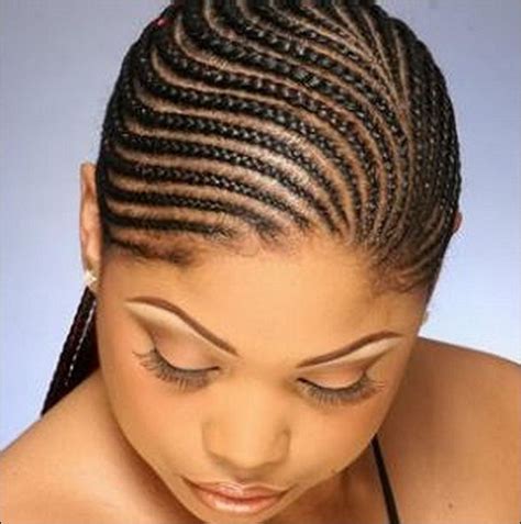 History & pictures of ghana braids hairstyles. Corn Roll Hairstyle | Cornrow hairstyles, African braids ...
