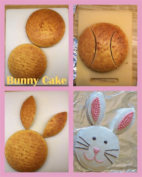Template For Bunny Cake